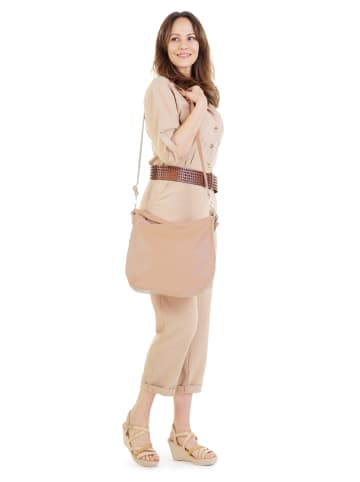 Samantha Look Shopper echt Leder in rosa