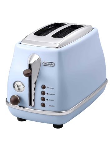 De´Longhi Toaster Icona Vintage in Silber