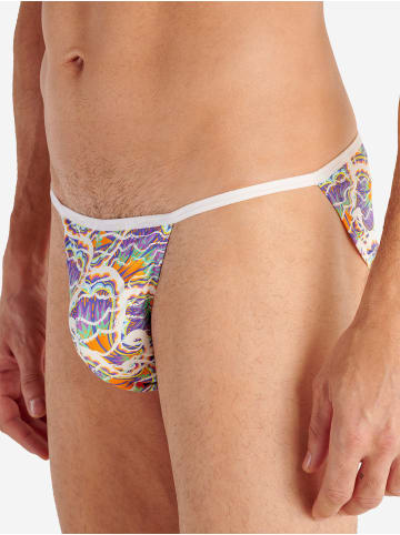 HOM Tanga Funky Styles in white print