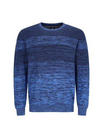 hajo Pullover 'Jacquard' in blau