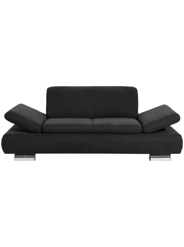 others SOFA 2-Sitzer Kaye Bezug Veloursstoff Metallfuß verchromt / schwarz