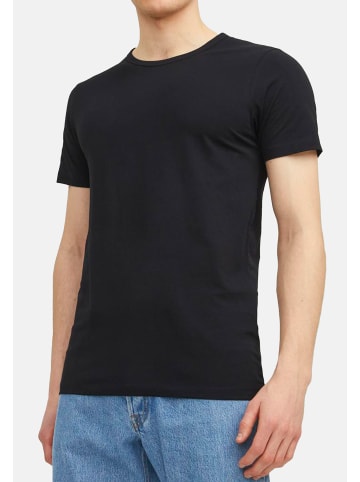 Jack & Jones T-Shirt Basic in Schwarz / grau / weiß