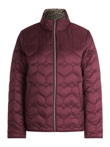 CARTOON Outdoorjacke mit Steppungen in Dunkelrot