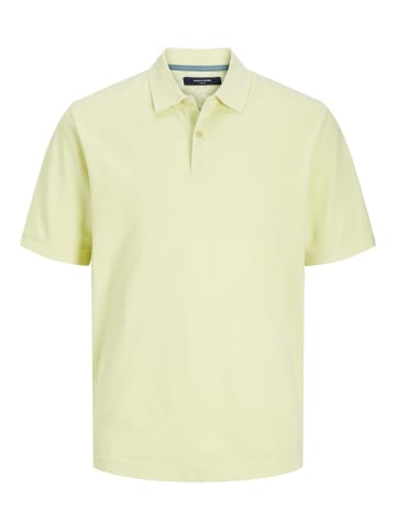 Jack & Jones Poloshirt in Pale Lime Yellow