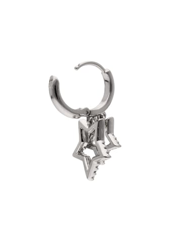 myMo at night Women Pair Of Earrings in Silver Whtie