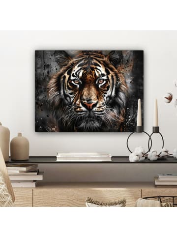 MuchoWow Leinwand bilder Tiger (BxH)