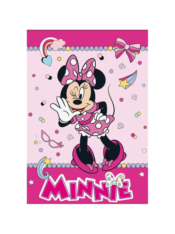 Disney Kuscheldecke Minnie Mouse XT in rosa/pink