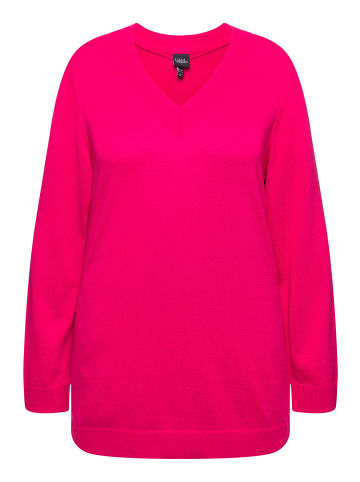 Ulla Popken Pullover in rot pink