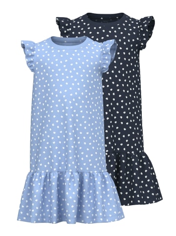 name it Sommerkleider 2er Pack NKFVIDA 2P CAPSL DRESS in navy blazer