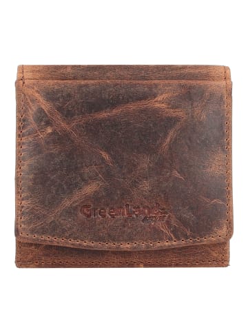 Greenland Nature Montana Geldbörse RFID Leder 10 cm in braun