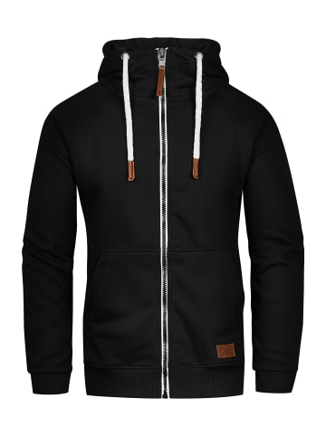 behype Sweatjacke SWANTON in schwarz