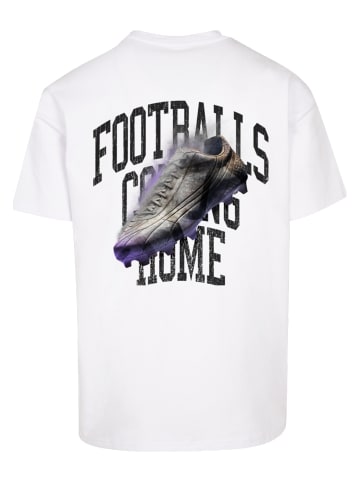 Mister Tee Mister Tee Herren Football's coming Home Gamechanger Oversize Tee in white