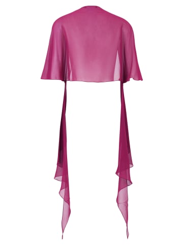 Vera Mont Chiffonstola mit Volant in Sweet Berry