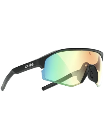Bollé Sportbrille LIGHTSHIFTER in black matte - phantom green photochromic