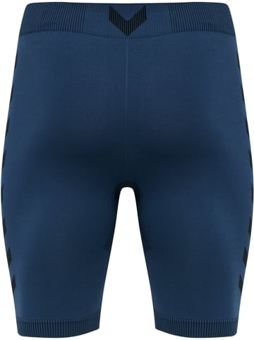 Hummel Enge Shorts Hmlfirst Seamless Training Short Tights in DARK DENIM