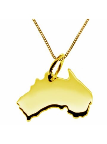 Schmuckador Halskette 50cm Australien in gold