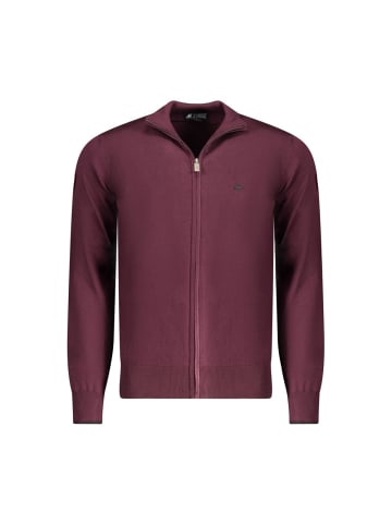 U.S. Polo Rot Viskose Herren Strickjacke