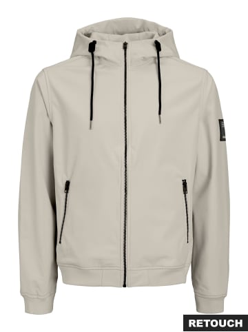 Jack & Jones Softshell Jacke in Moonbeam
