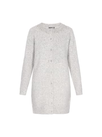 DreiMaster Women Cardigan in light grey melange