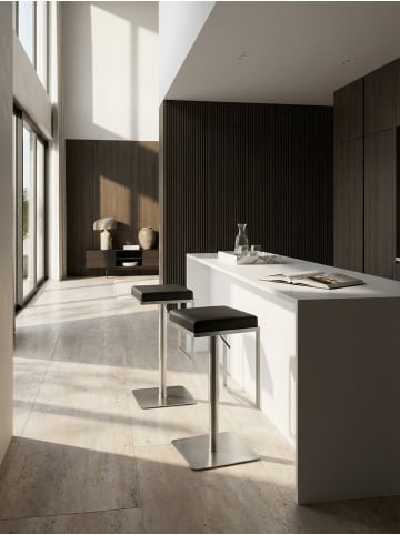 KADIMA DESIGN Barhocker Kunstleder Edelstahl Design Barstuhl Modern,