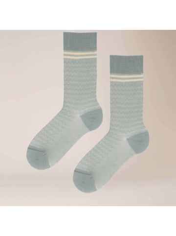 Kunert Socken Arrow Graphic gemustert in sage