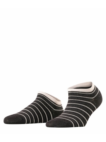 Falke Sneakersocken Stripe Shimmer in Anthra mel