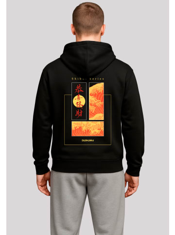 F4NT4STIC Hoodie Shibui Series Japan Streetstyle in schwarz