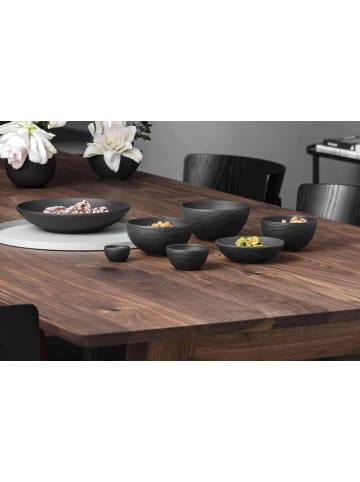 Villeroy & Boch Eierbecher Manufacture Rock ø 4,8 cm schwarz in schwarz