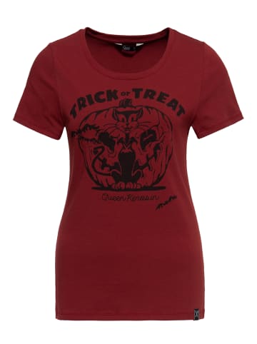 Queen Kerosin Queen Kerosin Print T-Shirt Trick or Treat in terra