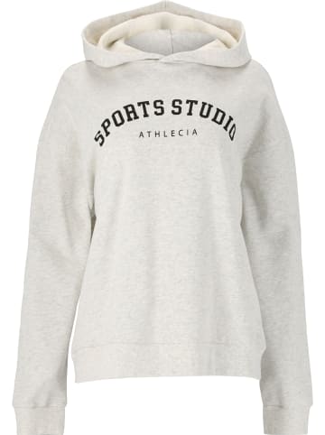 Athlecia Sweatshirt Studio in 1222 White Melange