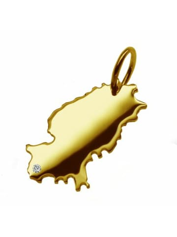 Schmuckador Anhänger Ibiza mit Brillant 585 Gelbgold in gold