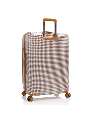 Heys EZ Fashion 4 Rollen Kofferset 3-teilig mit Dehnfalte brown houndstooth