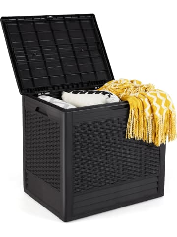 COSTWAY Gartenbox 96 L in Anthrazit
