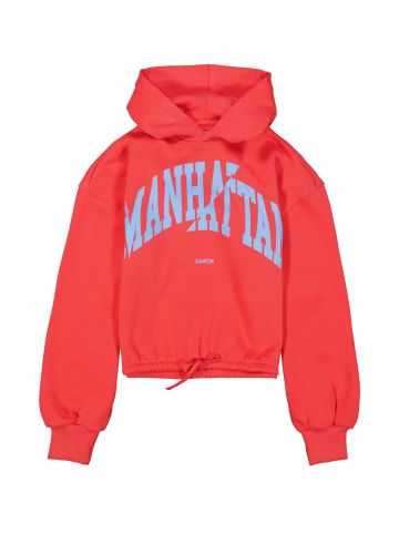 Garcia Sweater mit Kapuze in chili red