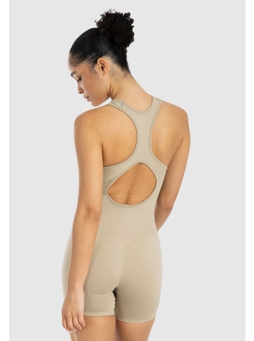 SMILODOX Jumpsuit Doralia in Taupe