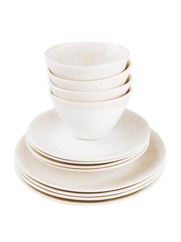 Butlers Geschirr-Set ATLANTIS 12-tlg. in Beige
