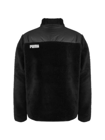 Puma Funktions-fleecejacke Sherpa Hybrid J men in Schwarz