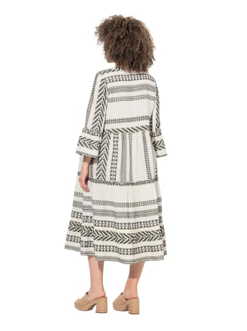 Ulla Popken Midikleid in helles moosgrün