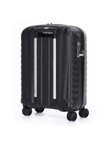 Roncato E-Lite 4 Rollen Kabinentrolley 55 cm in schwarz