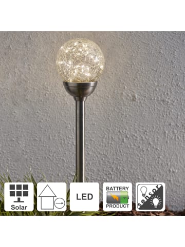 STAR Trading Solar Wegeleuchte Glory in Silber