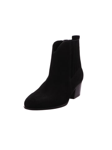 Gabor Ankleboots in schwarz (micro)