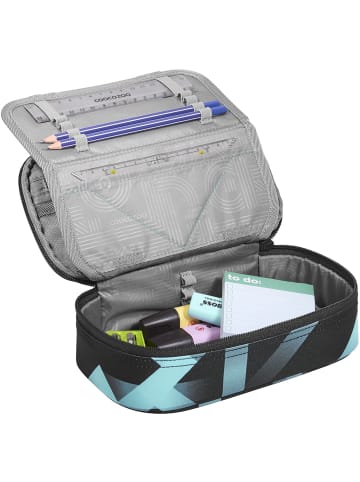 Coocazoo Schlampermäppchen Laser Lights in blau