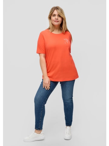 s.Oliver T-Shirt kurzarm in Orange