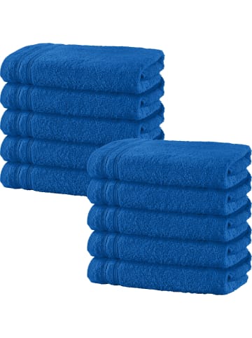 Erwin Müller Handtuch 10er-Pack Heidelberg in royalblau