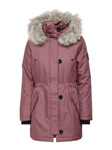 ONLY Langer Parka in Rose Brown 1