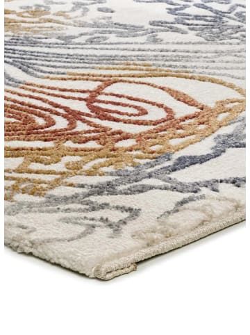 Atticgo Kurzflor-Teppich AMARA in creme/mehrfarbig