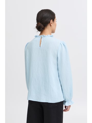 ICHI Langarm-Bluse IXSASSY Regular fit in Cashmere Blue