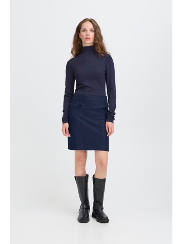 ICHI Freizeitrock IHKATE A-shape in DARK BLUE