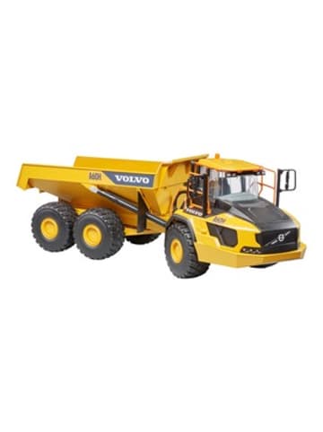 bruder Muldenkipper Volvo Dumper A60H in Gelb