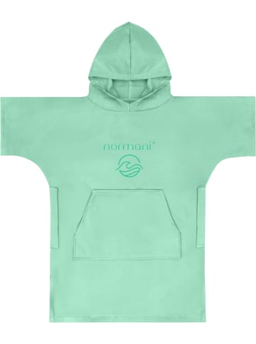 normani Kinder Mikrofaser Badeponcho Luquillo in Minze